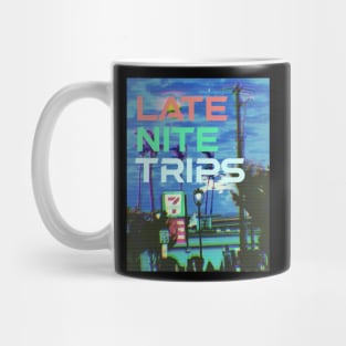 late nite trips color logo Mug